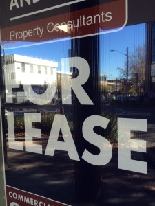 For Lease sign crows nest